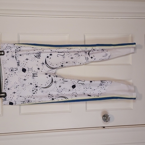 Nanette Lepore Track Star Leggings in White Zodiac - Picture 3 of 12